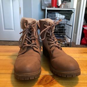 Cute dusty rose madden girl boots